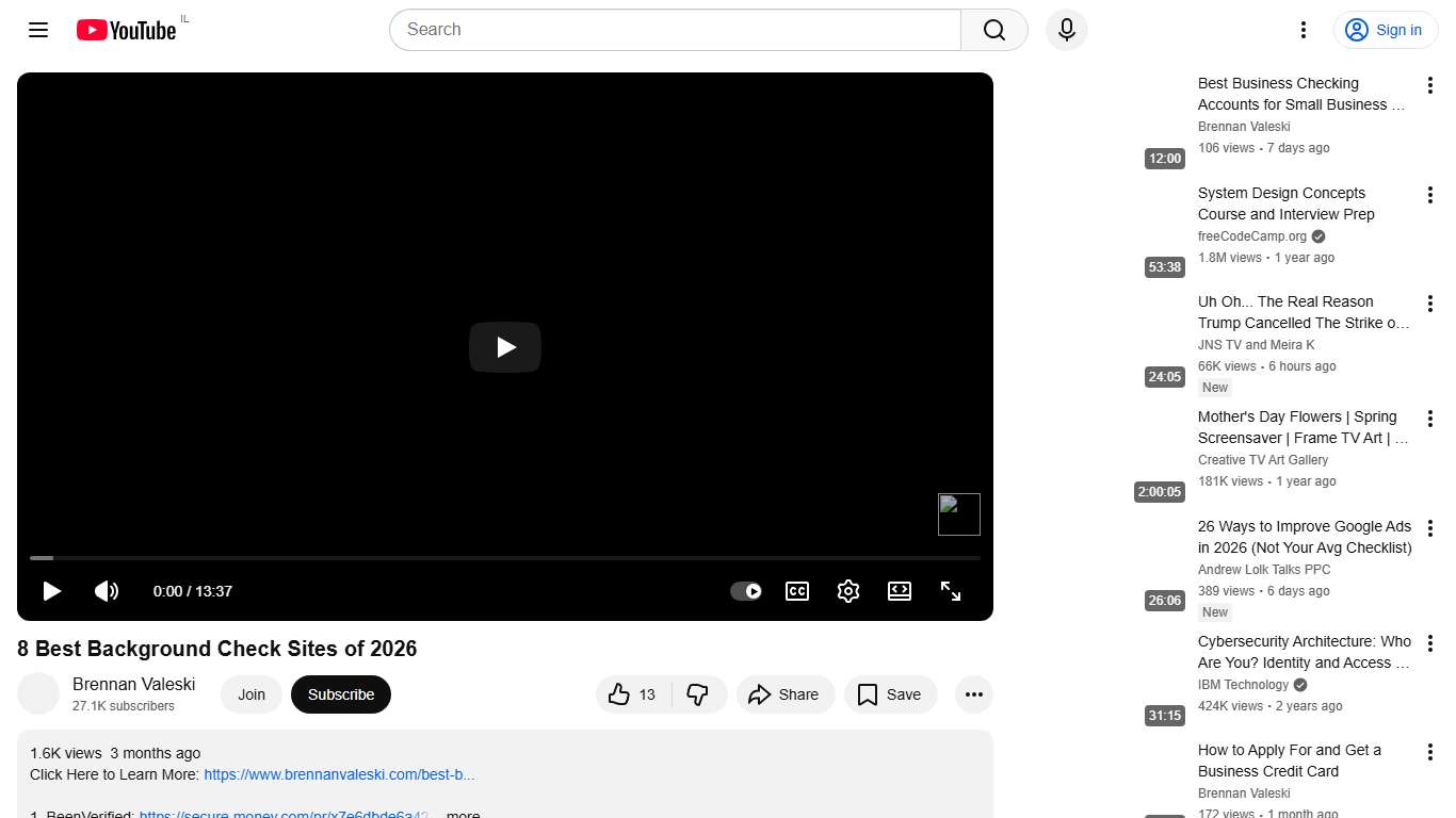 8 Best Background Check Sites of 2026 - YouTube